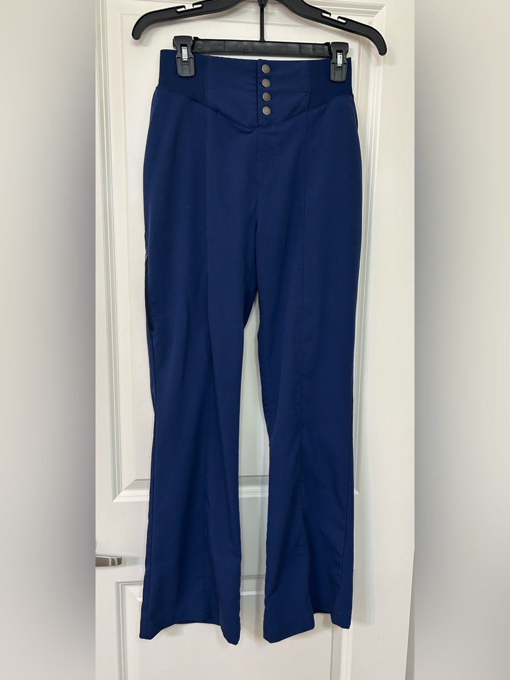 Scrubs and beyond high waisted navy pants
